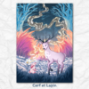 Print Cerf et Lapin