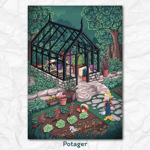 Print Potager