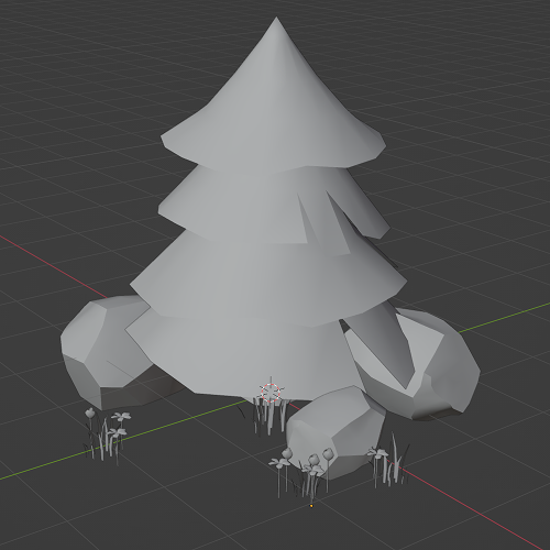 3D Asset - Éléments de Nature